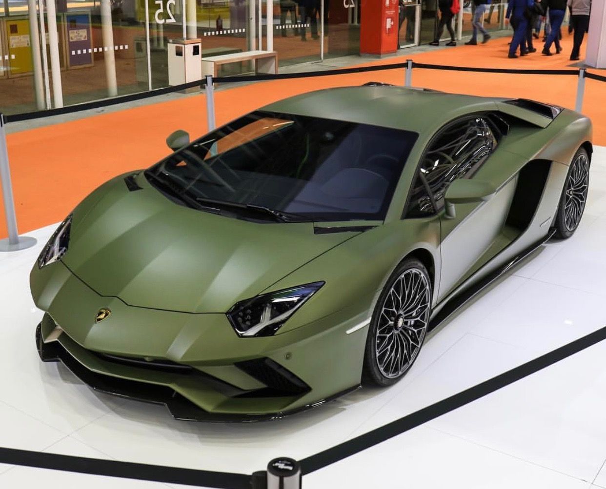 Lamborghini Aventador S painted in Verde Baca Photo taken by: @ste19bozzy94  on Instagram | Lamborghini aventador, Sports car, Best luxury cars