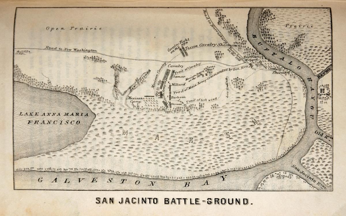 San Jacinto Museum of History - Maps of the Battle of San Jacinto 