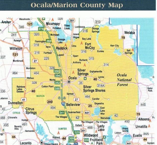 Zip Code Map Of Marion County Florida Marion County Zip Code Map Map VectorCampus Map