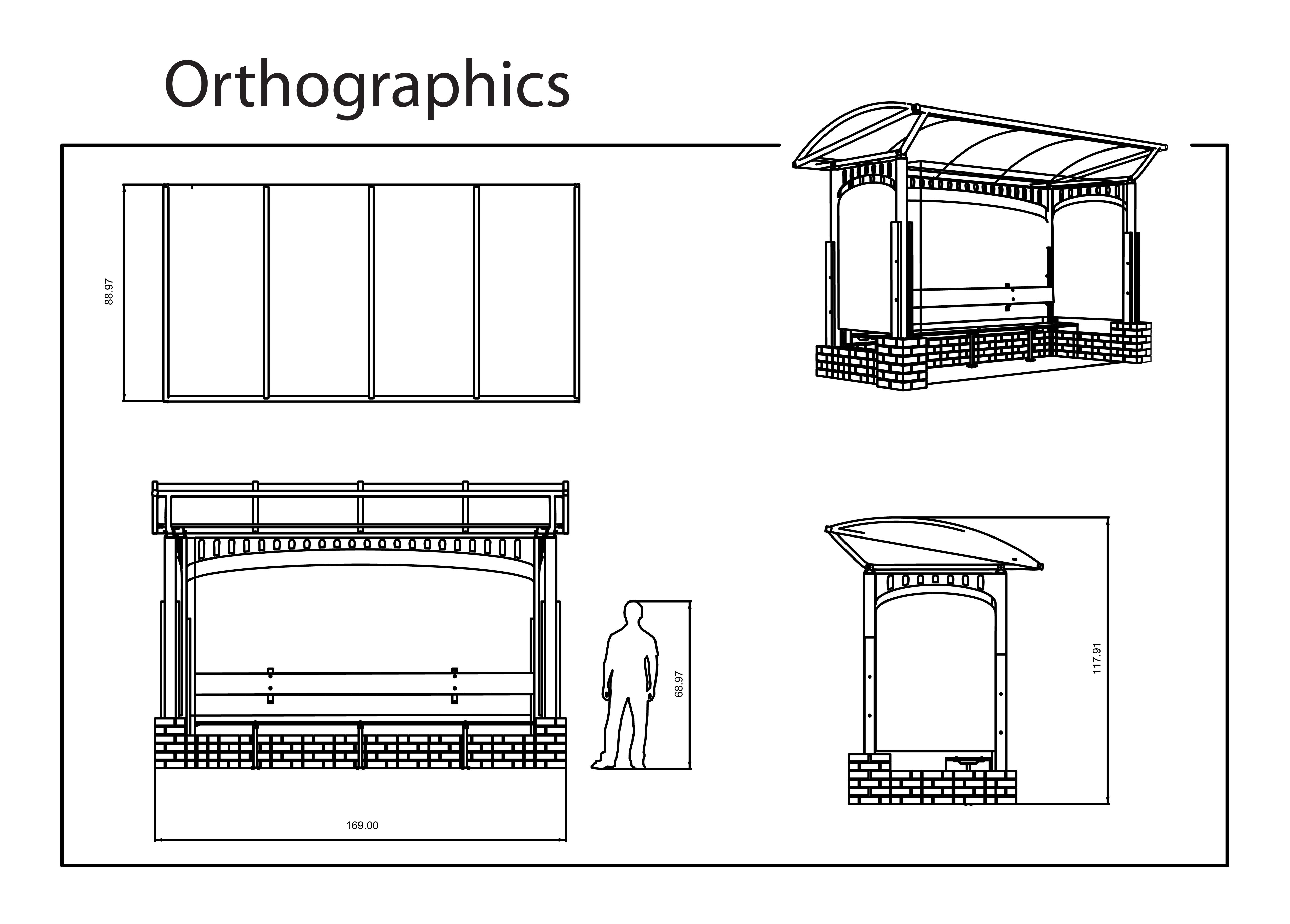 Bus Shelter Design Drawings