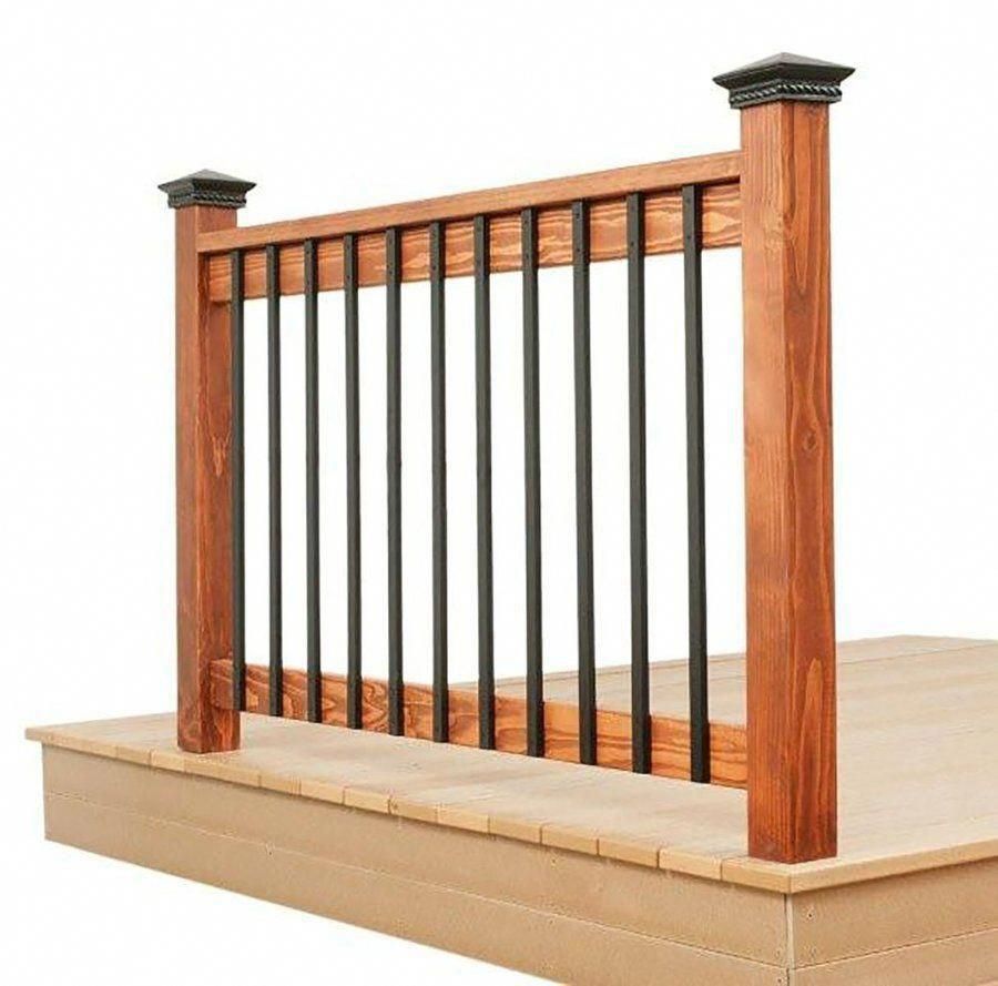 Face Mount Aluminum Balusters by DekPro Deck railings, Aluminum