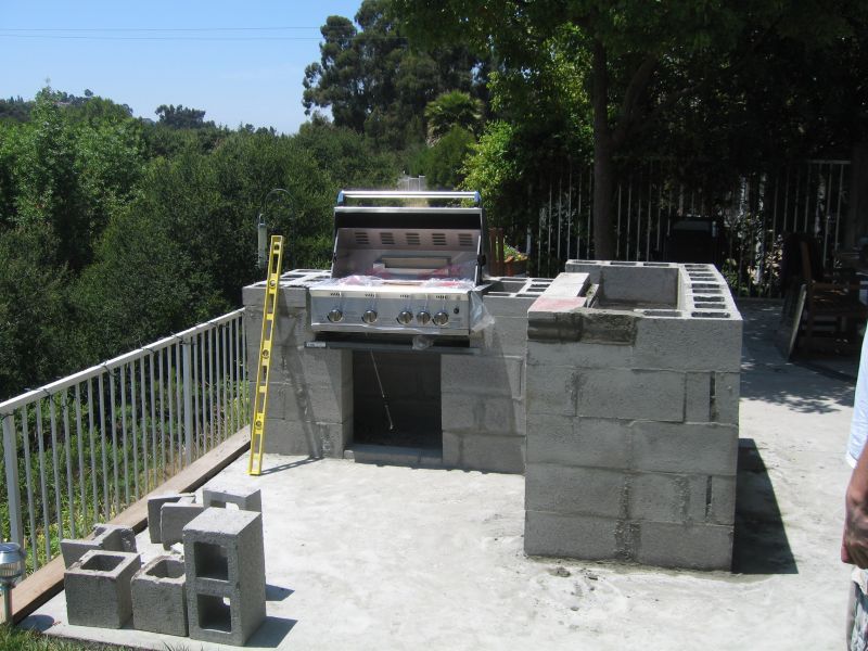 √ How to build a outdoor kitchen with cinder blocks 