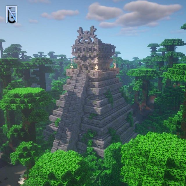 Decided the Jungle Temple was in need of an upgrade - Minecraft ...