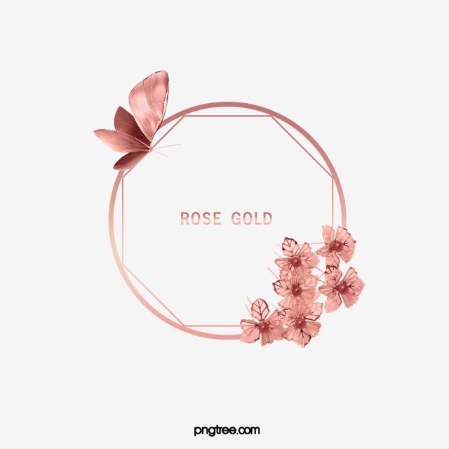 Elegante Luxo Rosa Ouro Redondo Borboleta Laço Quadro PNG , Lustro,  Geométrico, Circular Imagem PNG e PSD Para Download Gratuito | Logotipo de  jóias, Logotipo de loja, Logotipo floral