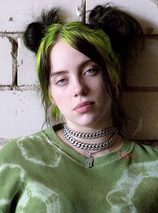 Pin by Ajla on Billie♡ | Billie eilish, Billie, Green hair