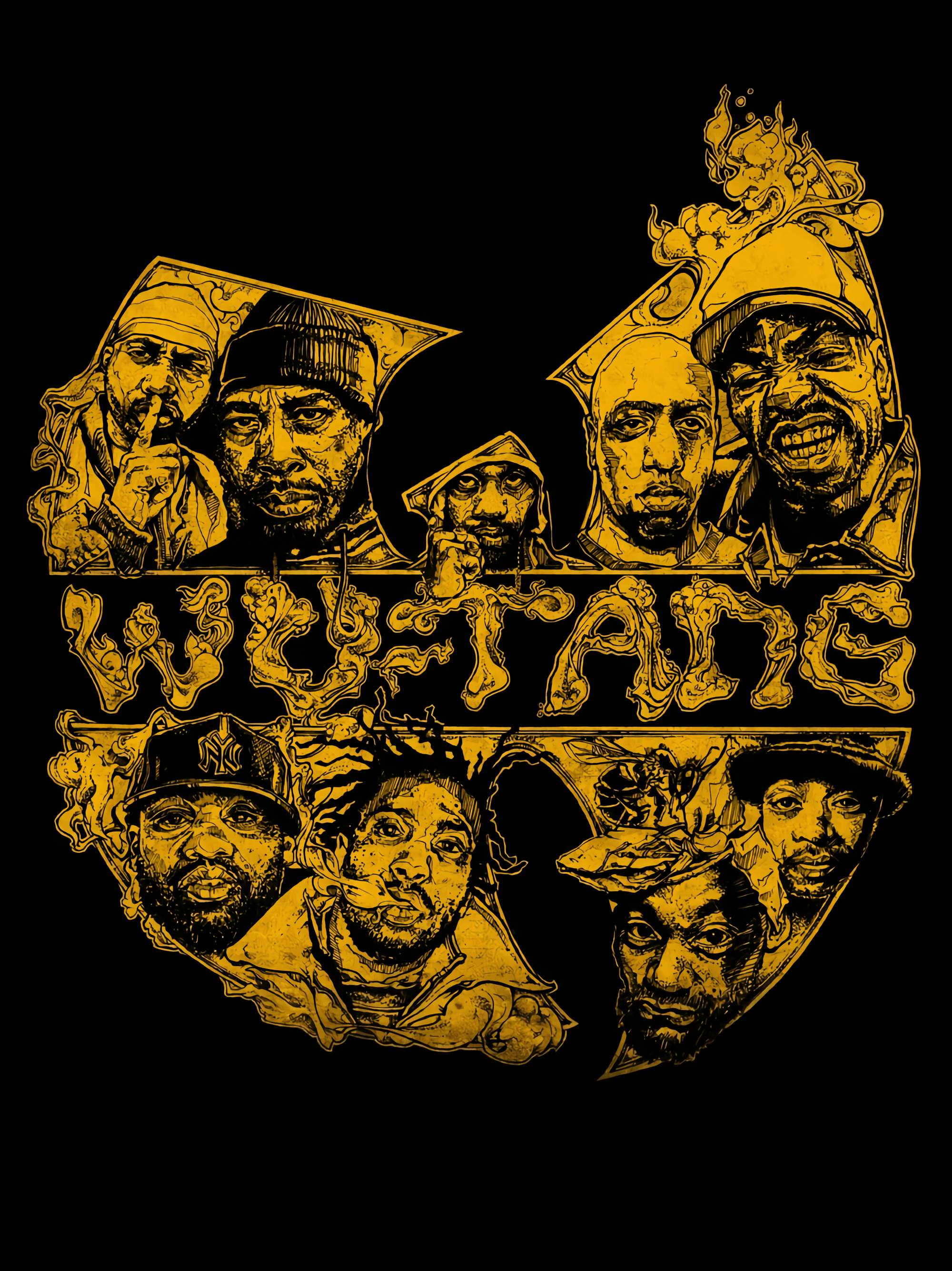 Wu Tang Clan Family - Wu Tang Clan Collection | OpenSea in 2023 | Wu ...