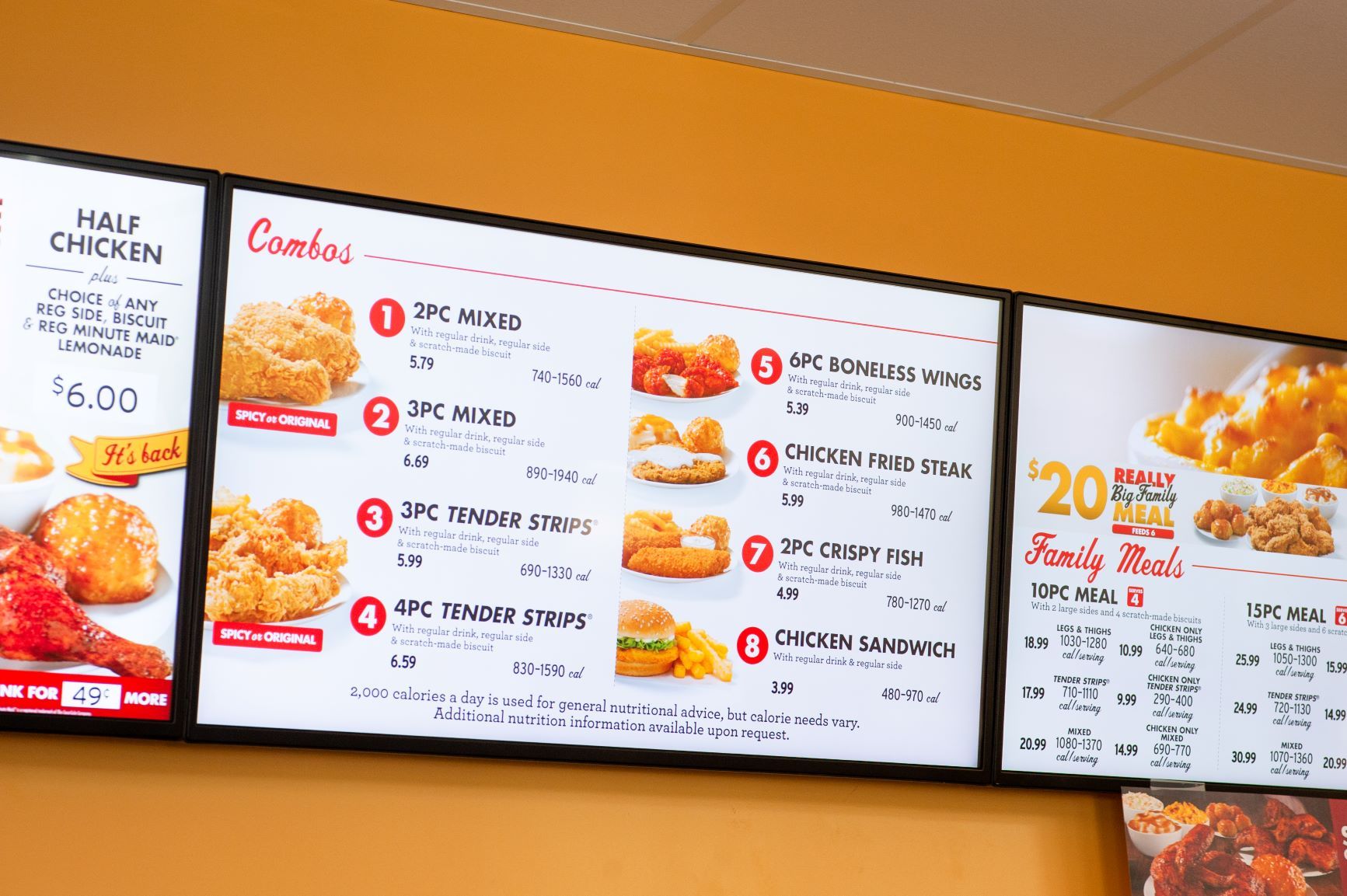 Menu Board Restaurant, Restaurant Signage, Quick Service Restaurant ...