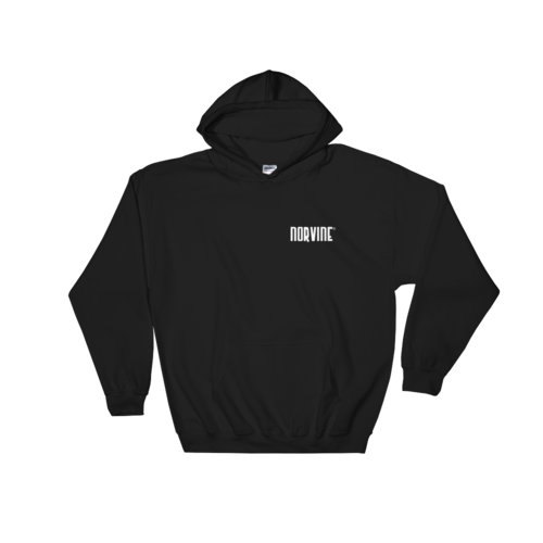 Norvine Hoodie Front & Back Print | Hooded sweatshirts, Sweatshirts ...