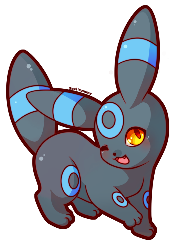 Chibi Shiny Umbreon by SeviYummy on DeviantArt Umbreon And Espeon ...