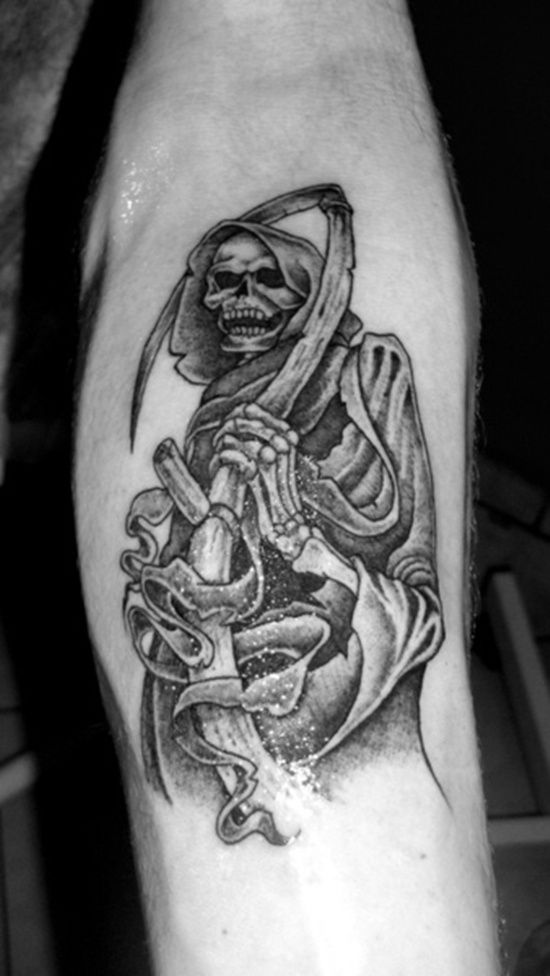 4604 Grim Reaper Tattoo Images Stock Photos  Vectors  Shutterstock