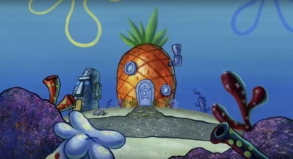 11 Cartoon Zoom Backgrounds Because Wed All Rather Be at SpongeBobs ...