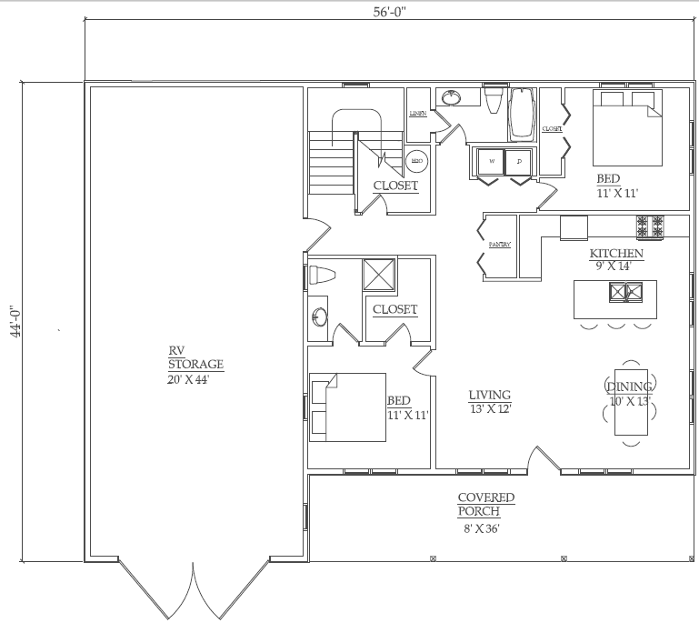 40X80 Pole Barn House Floor Plans Flooring House