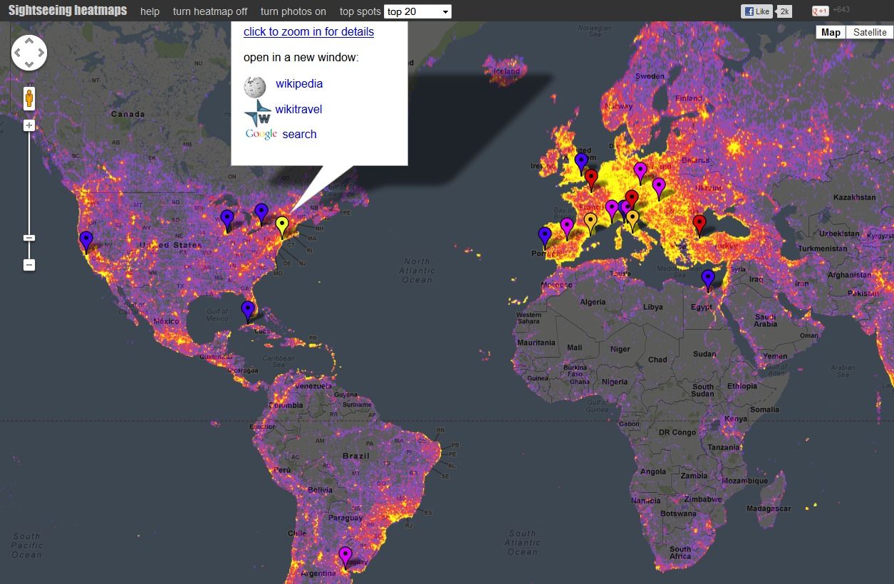 World Heat Map Brilliant Map See The World Through Interactive Maps ...