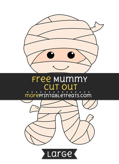 Mummy Outline Printable