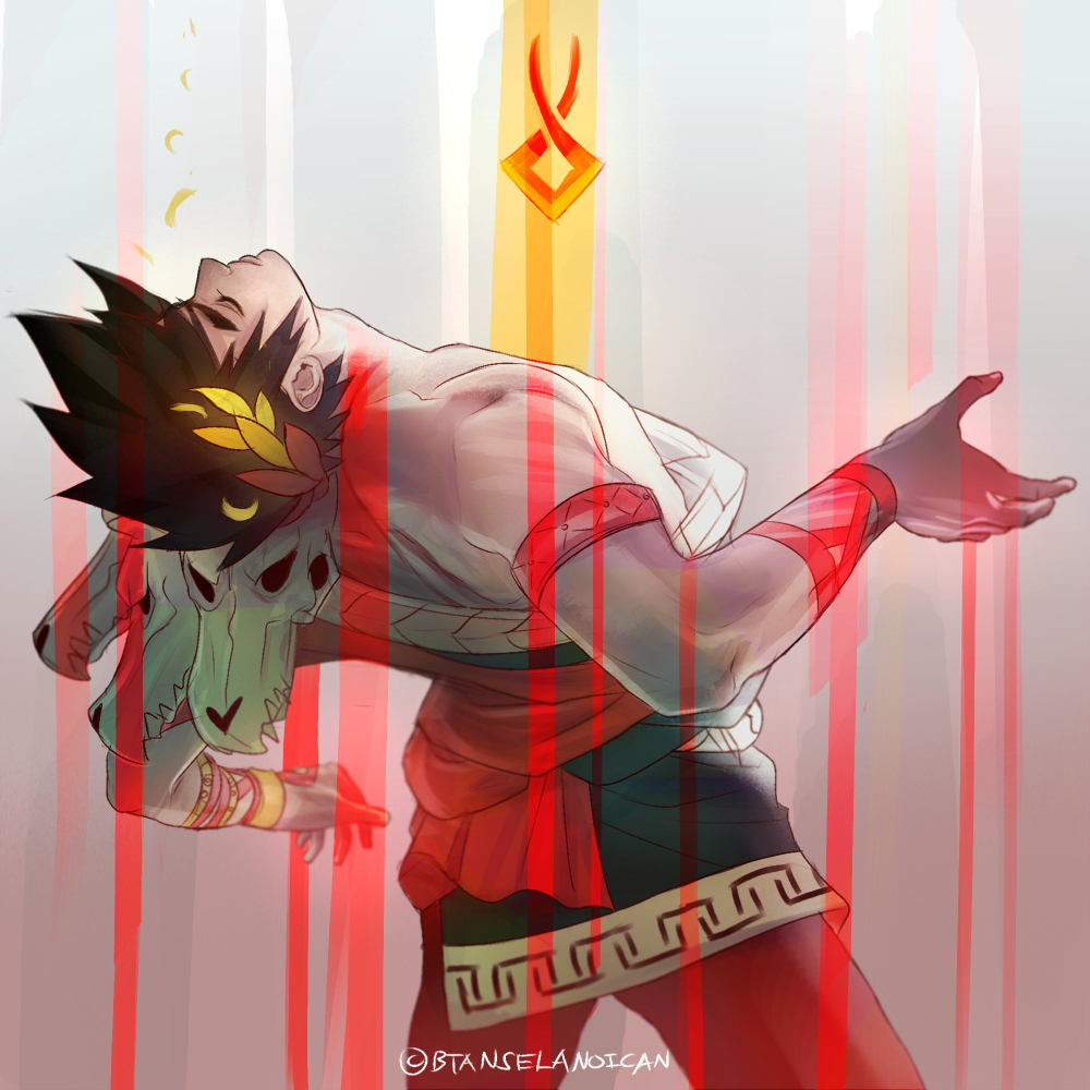 Zagreus hades fanart - rytemovement