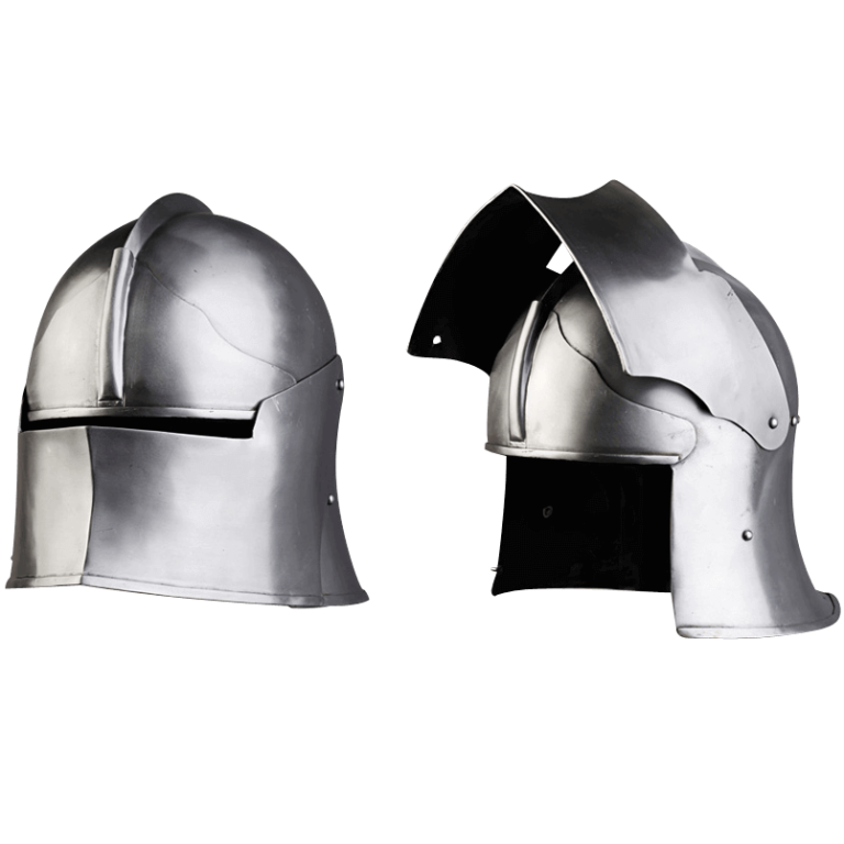 Goetz Steel Sallet Rapier Sword, Larp Sword, Larp Armor, Crusader ...