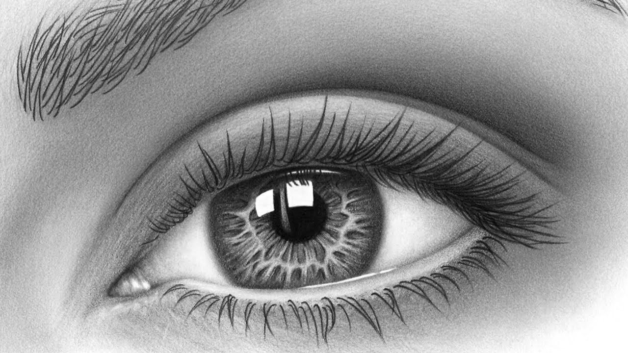 How To Draw A Realistic Human Eye