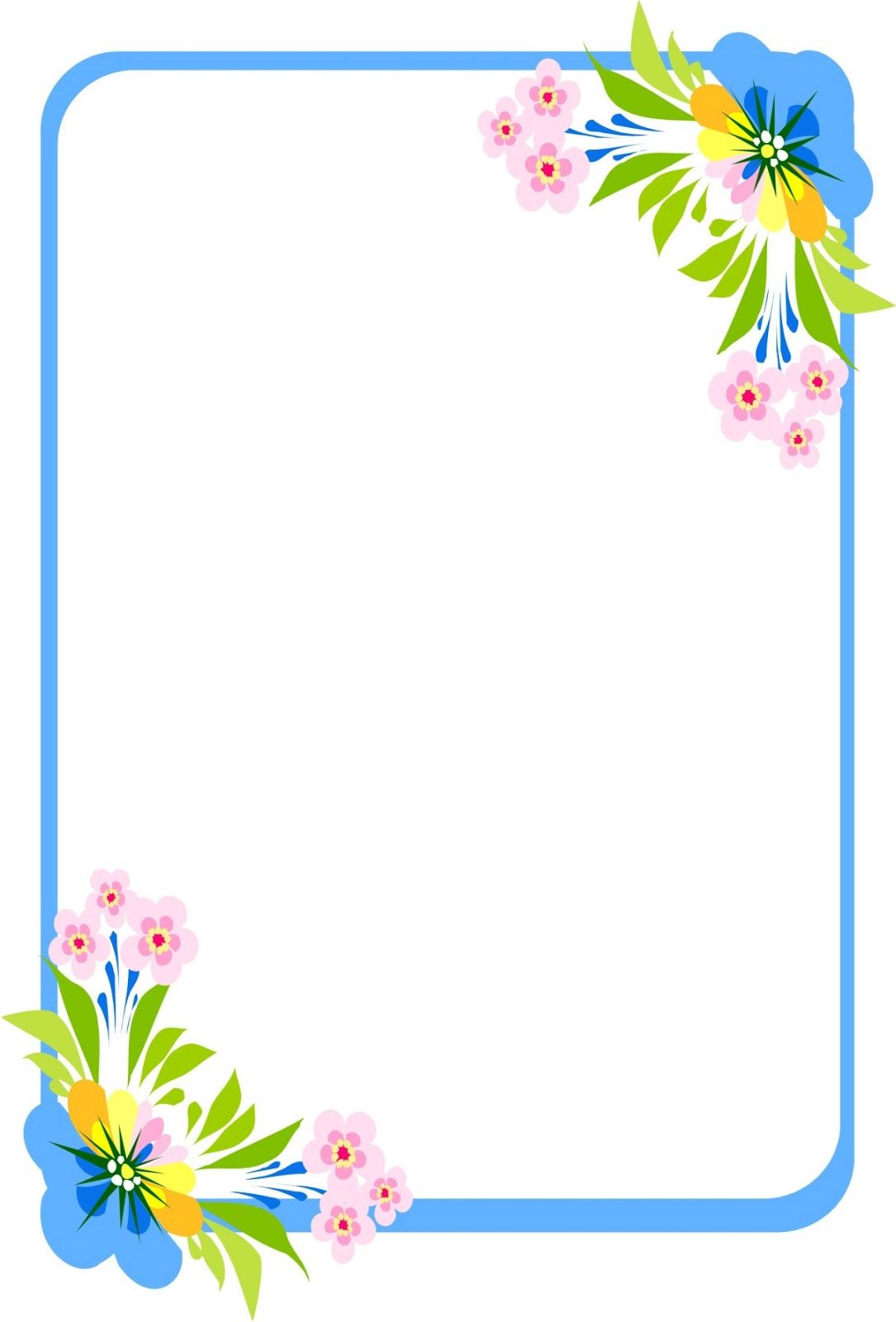 www.lindascaratulas.com: LINDAS CARATULAS PARA WORD | Colorful borders ...