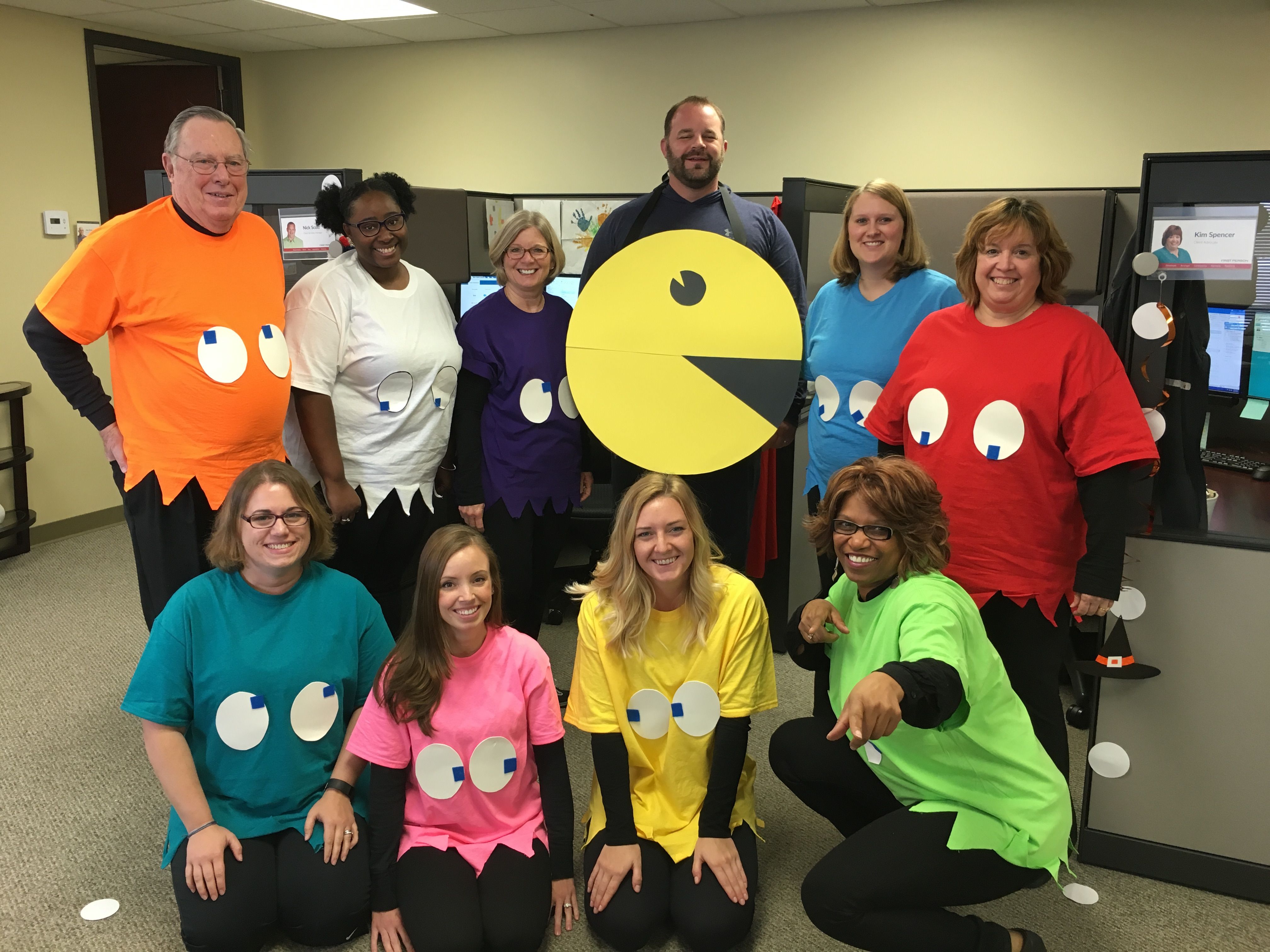 Workplace Group Halloween Costumes For Work Rectangle Circle