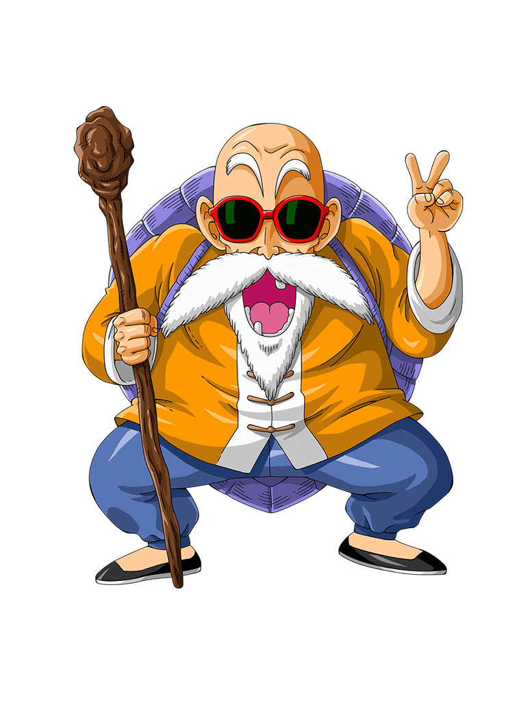 Master Roshi render [Dokkan Battle] by maxiuchiha22 on DeviantArt ...