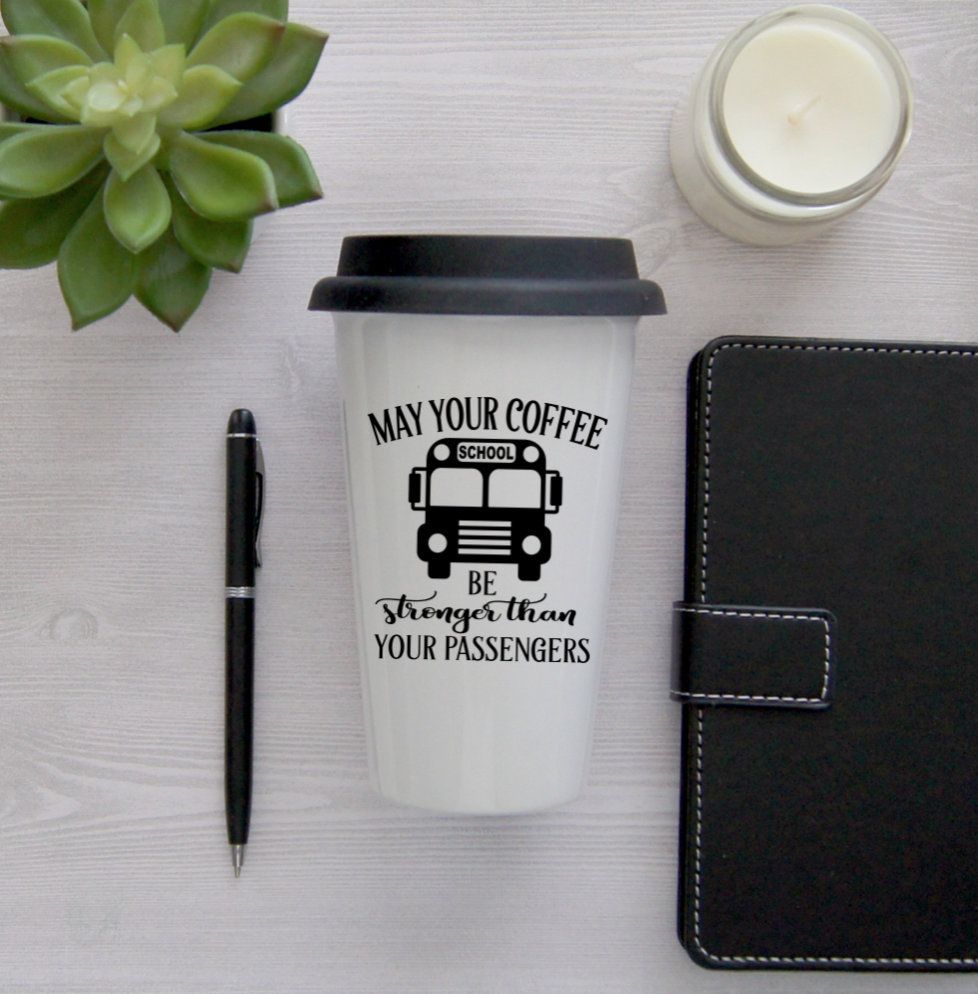 Bus Driver Coffee Mug Travel Mug Travel Coffee Mug Coffee | Etsy ...