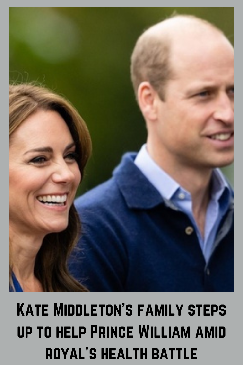 How is Kate Middleton's family assisting Prince William during his ...