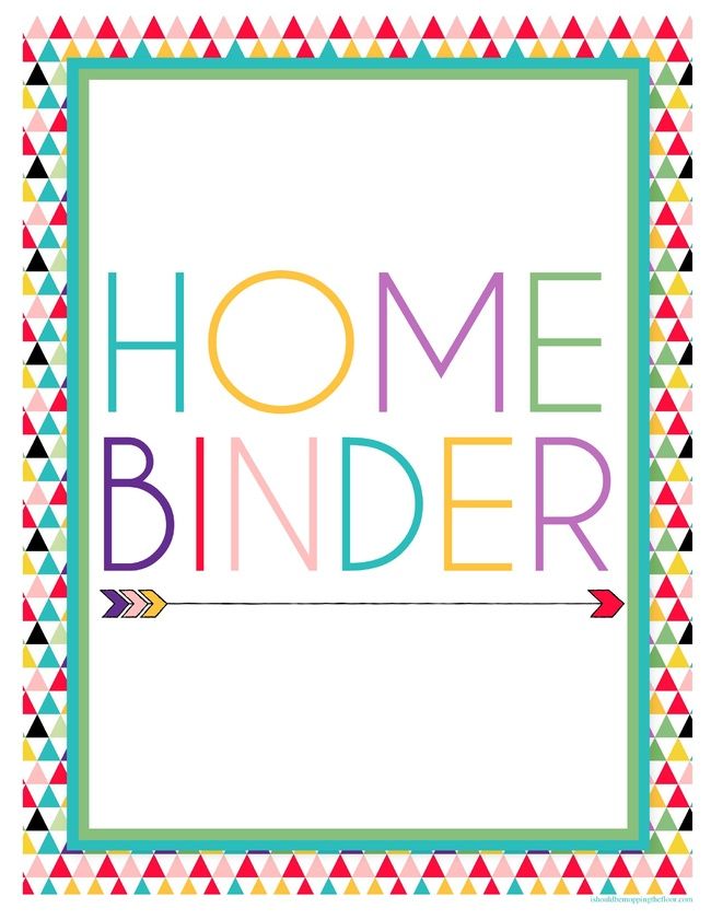 Free Home Binder Printables - Printable Word Searches