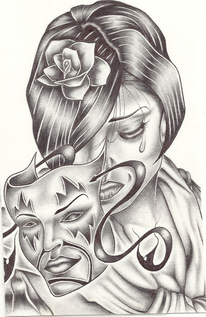 Chicano Tattoo Designs Tattoovoorbeeld Chicano Drawin - vrogue.co