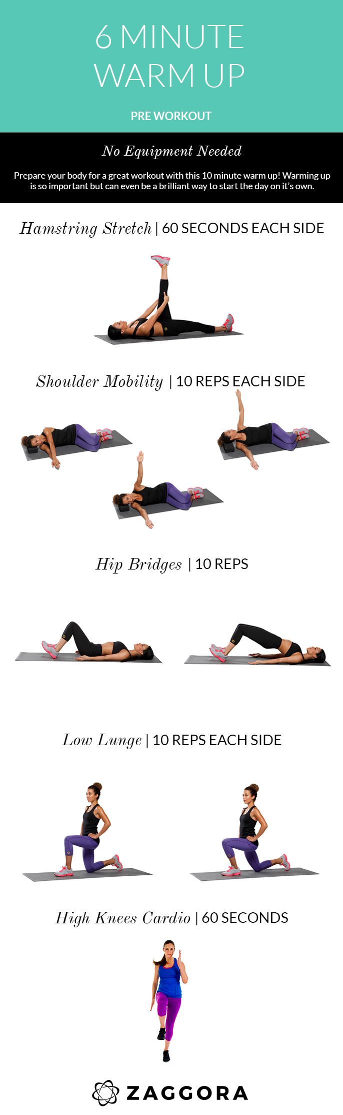 The perfect Warm Up. Prepare your body for a great workout with this 10 ...