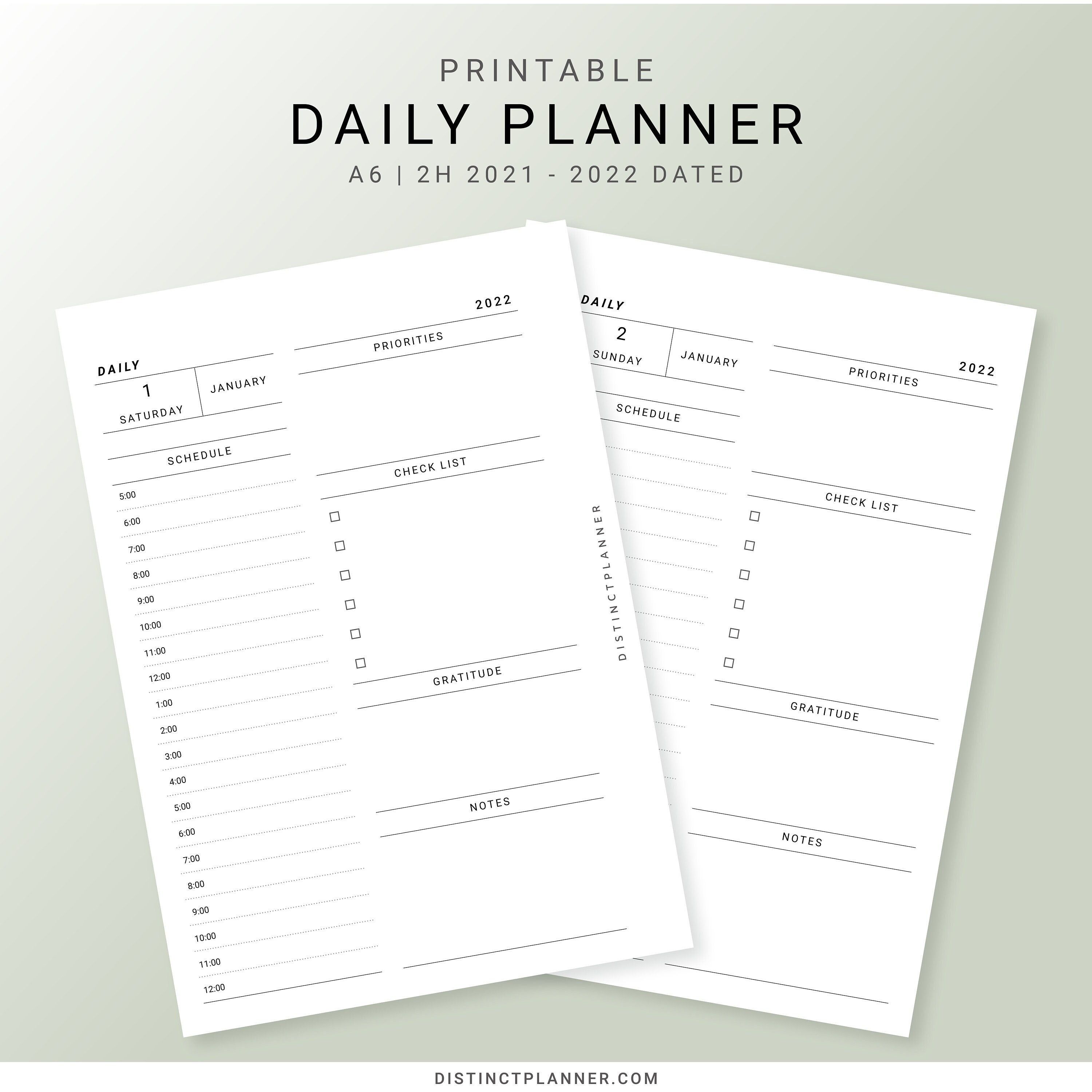 Paper & Party Supplies Printable Planner Inserts Week Planner Dashboard ...