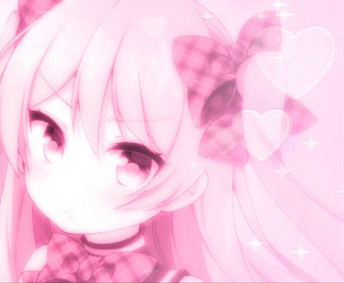 Aesthetic Anime Girl Pfp Pink