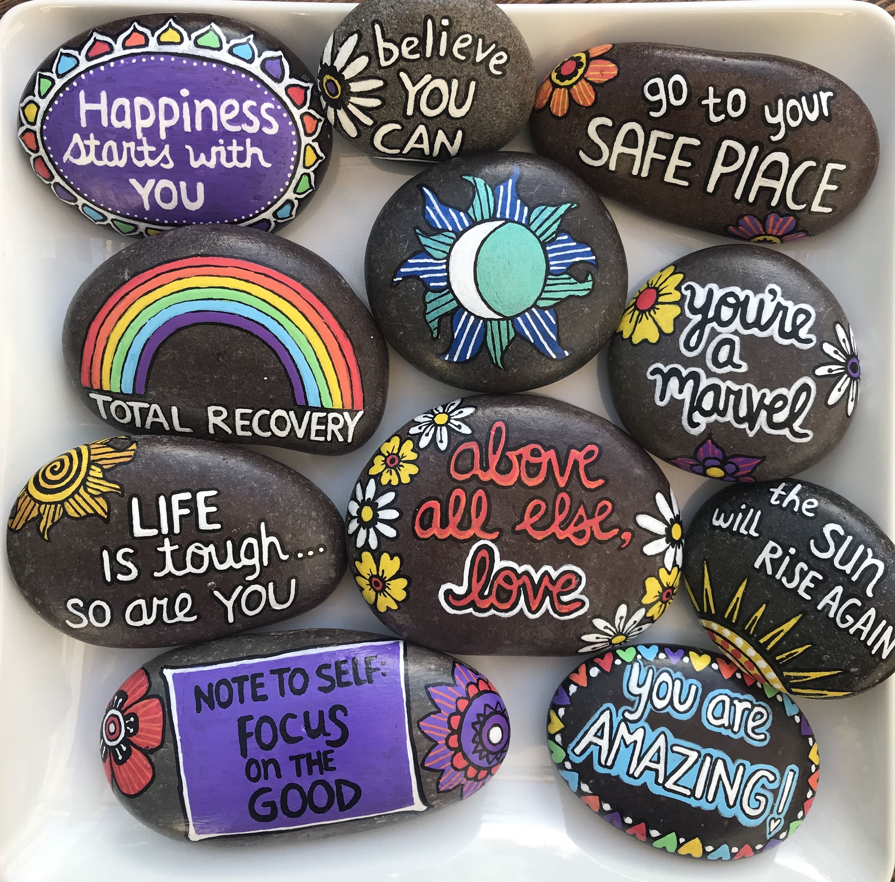 Inspirational Quotes That Will Rock Your Painted Rocks Infographics ...