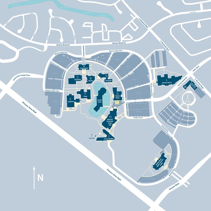 University Of Virginia Campus Map