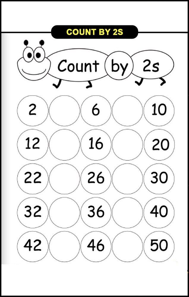 Count By 2s Worksheet