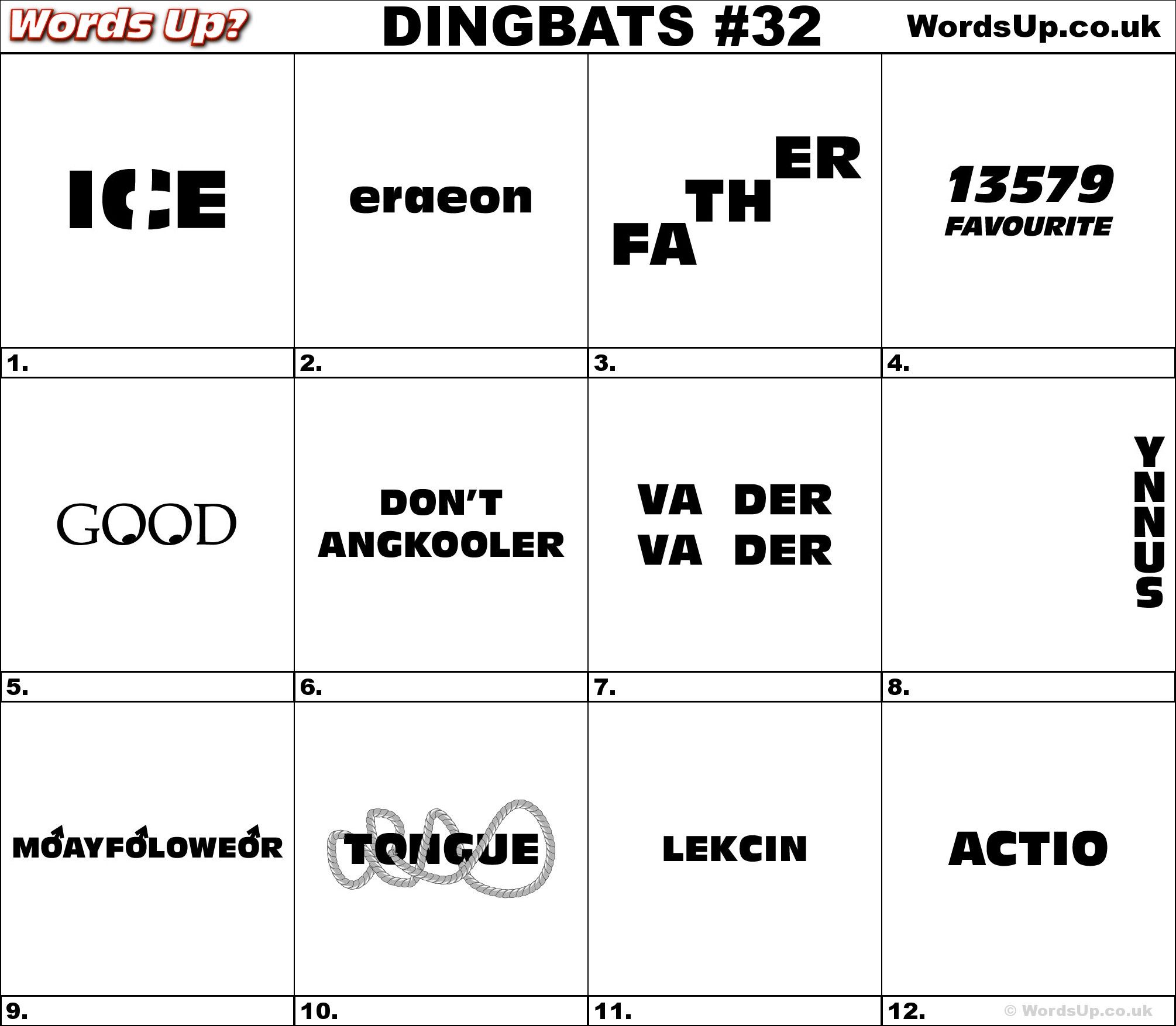 Dingbat & Whatzit Rebus Puzzles #dingbats #whatzits #rebus #puzzle # ...