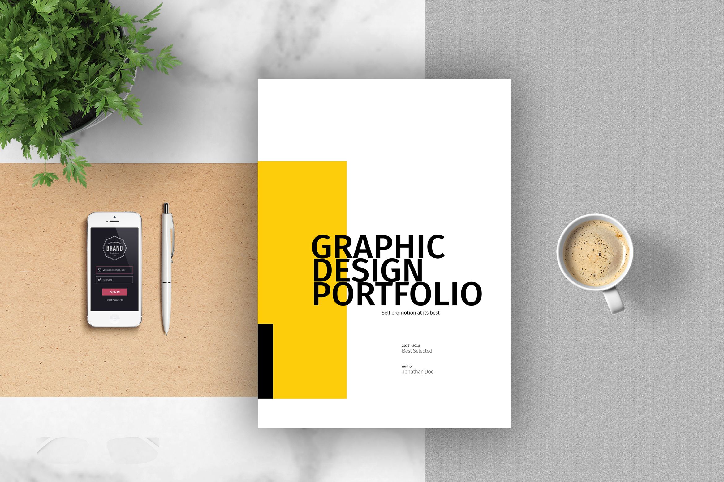 Graphic Design Portfolio Free Template, As An Added Bonus, We Also ...