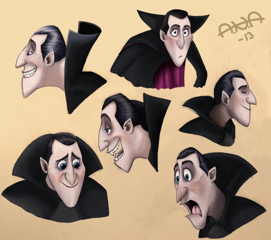 Hotel Transylvania Dracula Concept Art