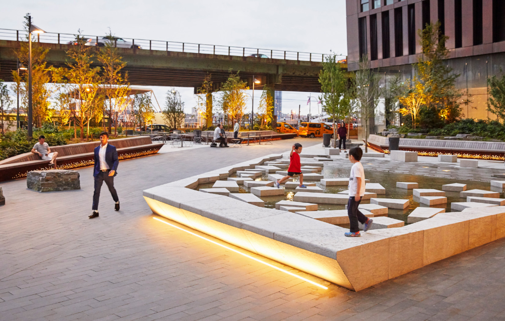 First Avenue Water Plaza - SCAPE | Urban landscape design, Plaza design ...