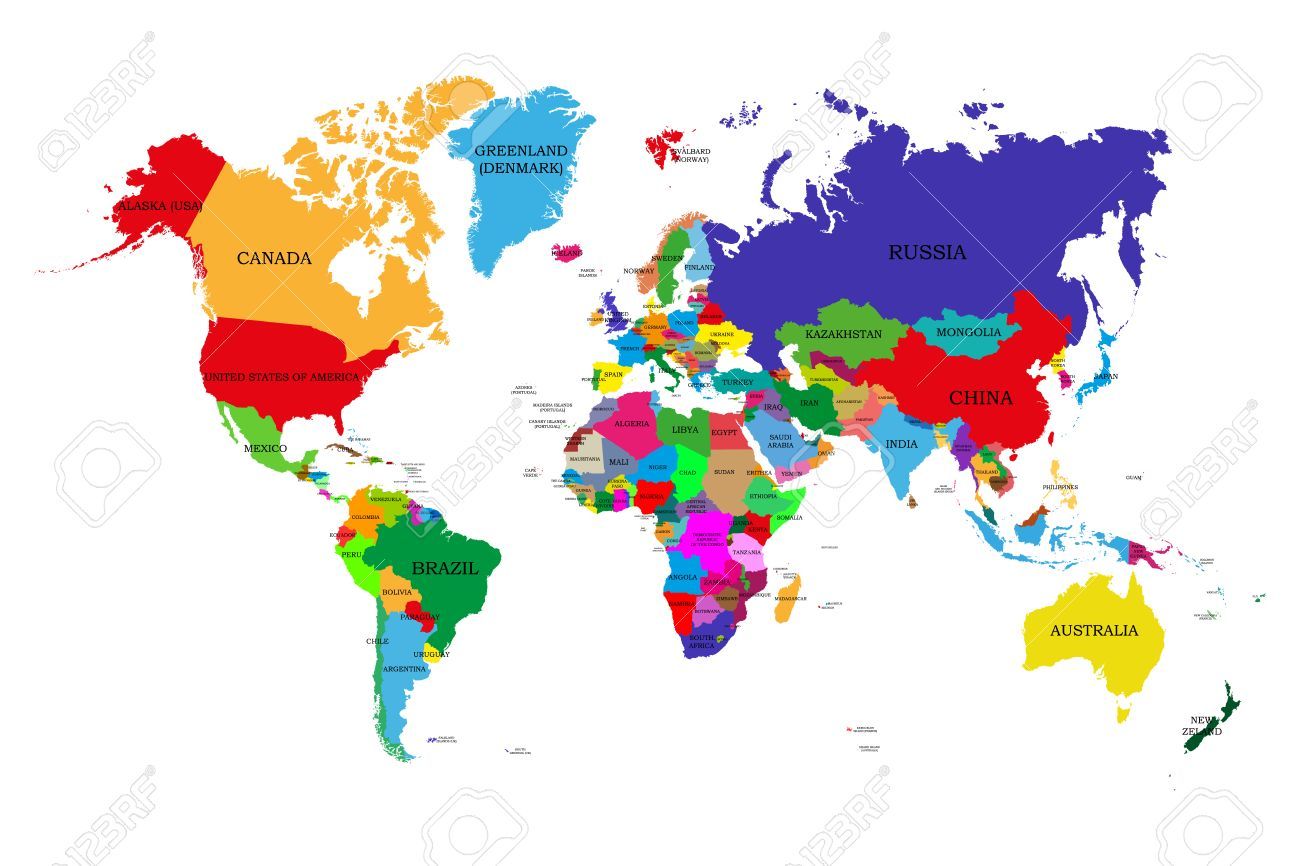 Imagenes Del Mapa Del Mundo Con Nombres - Reverasite