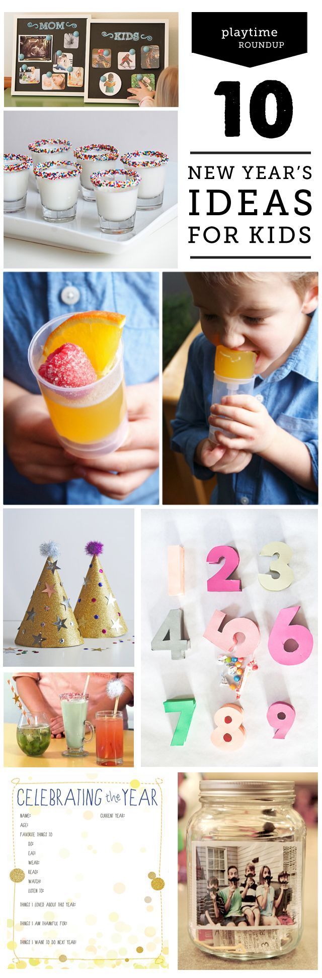 Awesome ideas on how to celebrate New Year's Eve as a family. We're ...