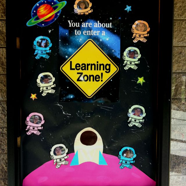 Space Themed Bulletin Board Idea