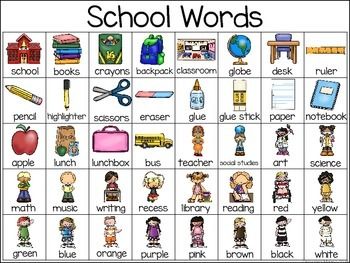 School - Writing Words | Writing words, Classroom fun, Writing