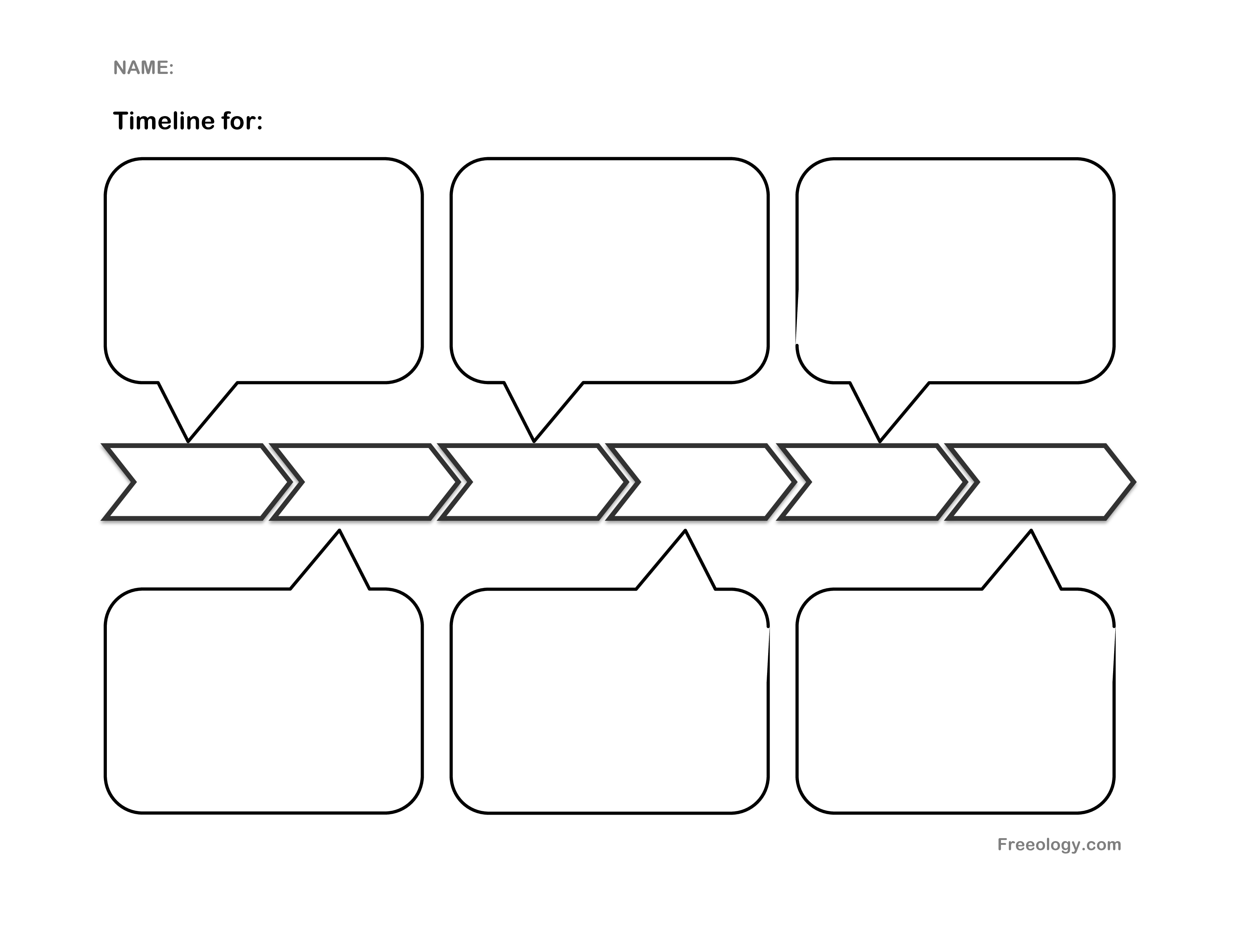 Blank Timeline - How to create a Timeline? Download this Blank Timeline ...