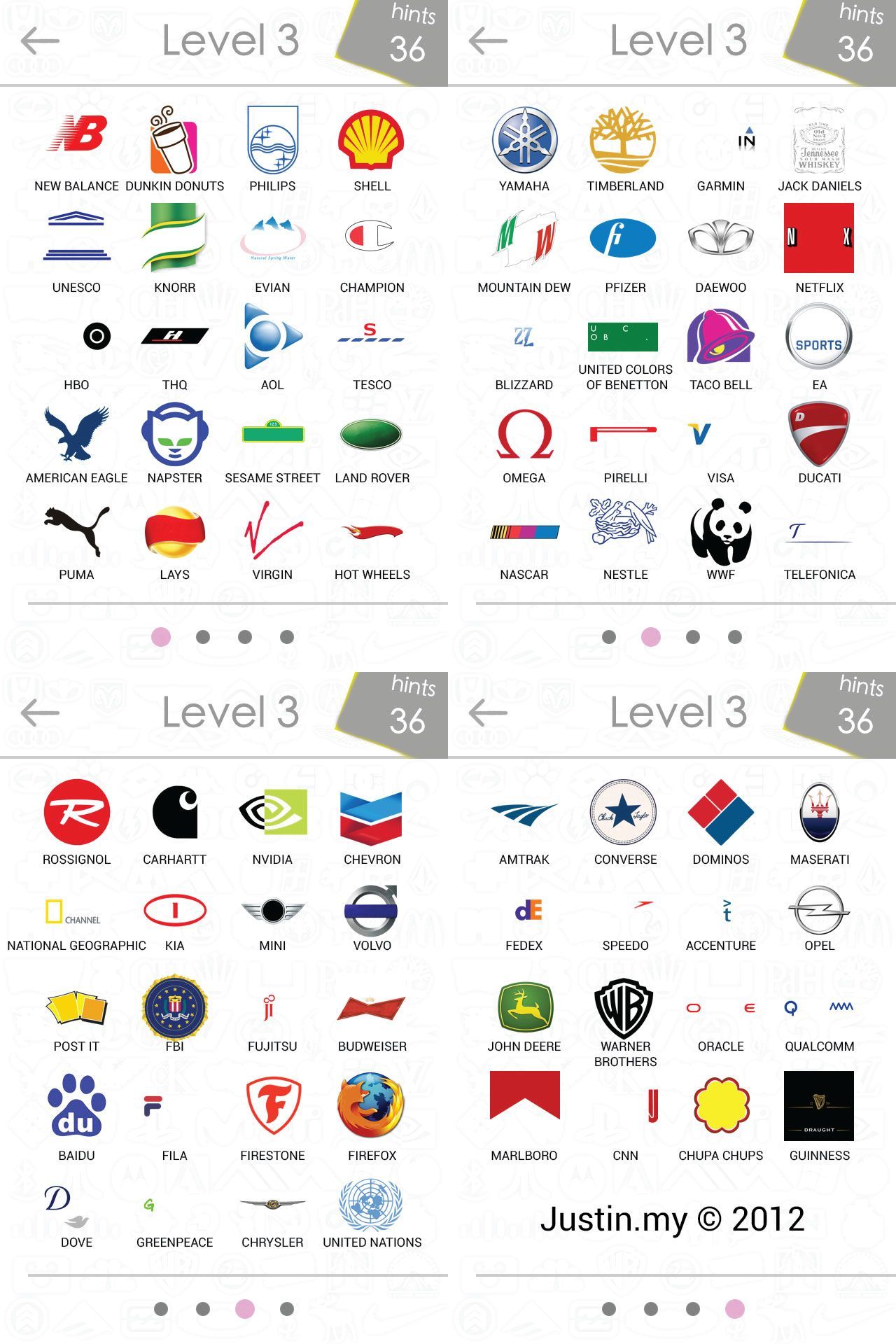 Logos Quiz Answers | Logo del juego, Logos con nombres, Logotipos