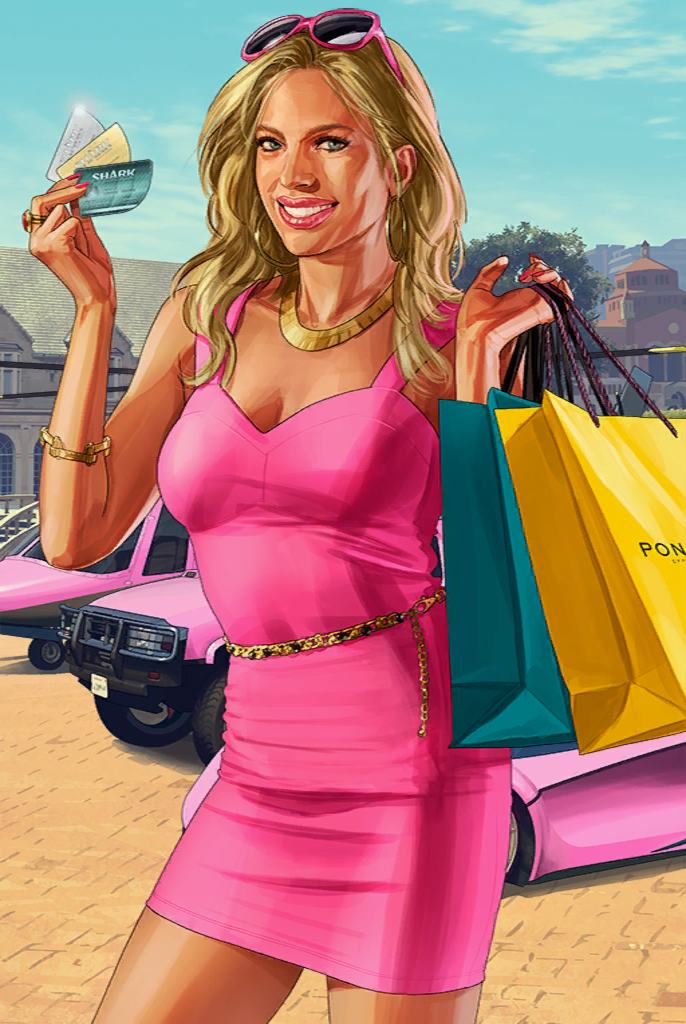 Gta 5 Artwork Girl