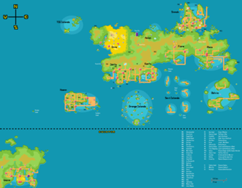 Pokemon World Map All Regions - Table Rock Lake Map