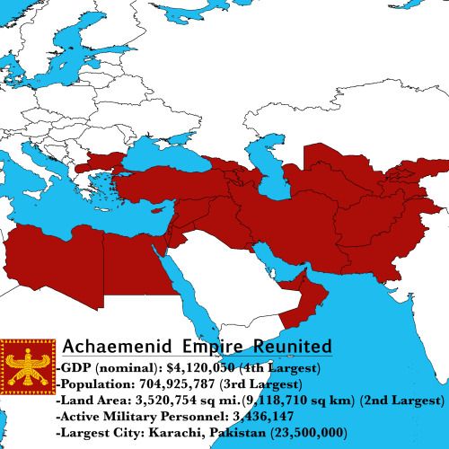 Persian Empire Map Timeline