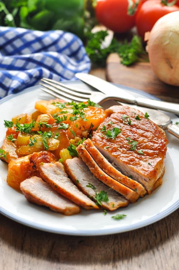 One Pot Southern Pork Chop Dinner | Recipe | Pork chop dinner, Boneless ...