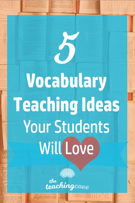 Teaching Vocabulary, Esl Teaching, Teaching Strategies, Teaching ... image.