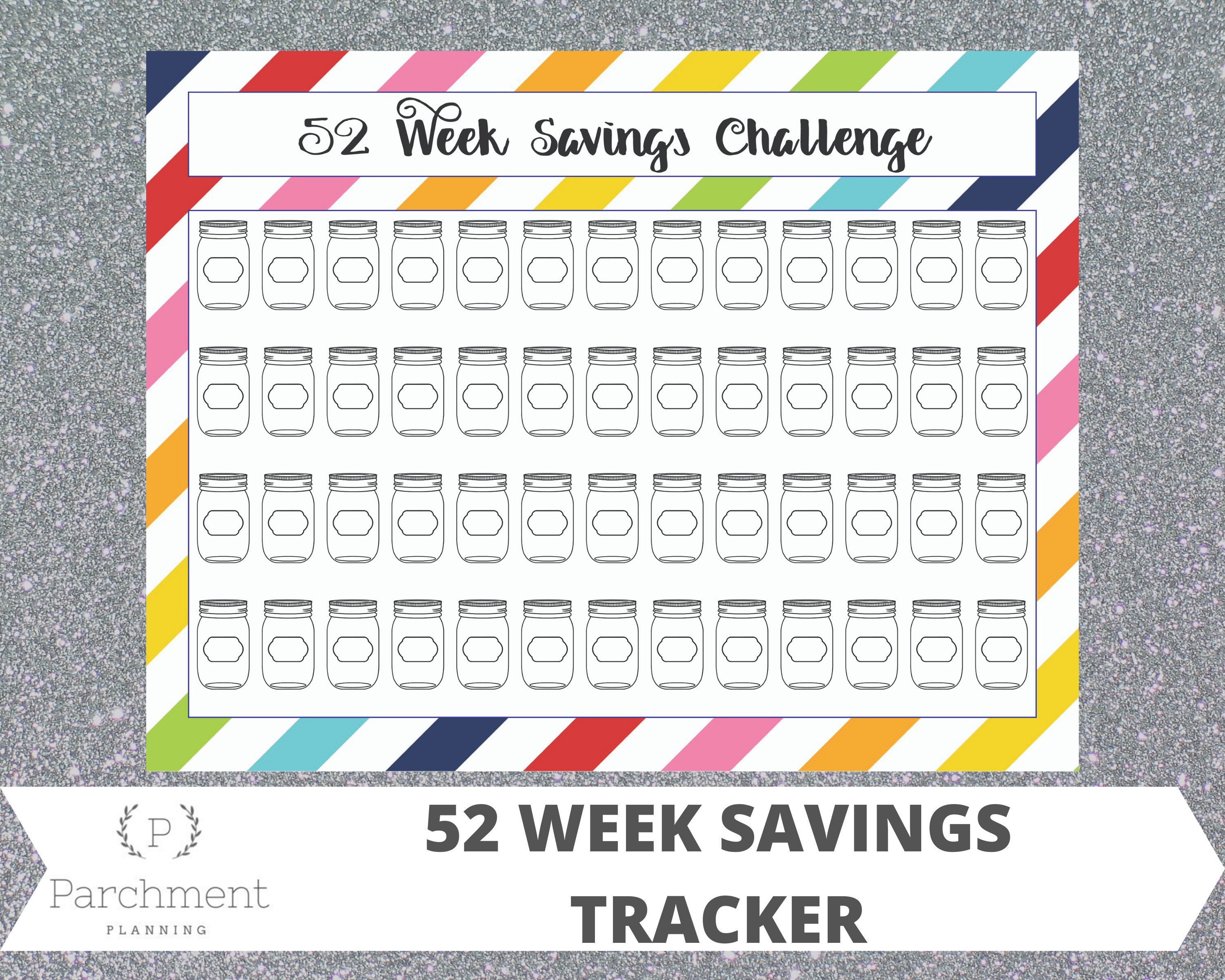 Saving Tracker Printable